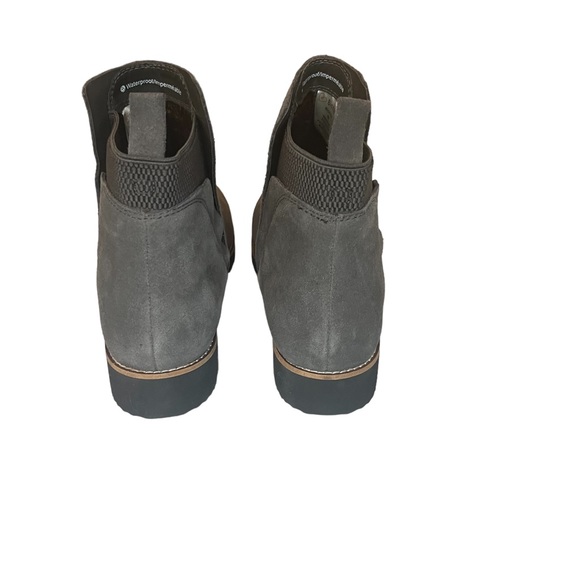 Blondo Perla Waterproof Pull On Boots Bootie Rain Snow Gray Suede Womens Sz 8 M - Picture 5 of 7